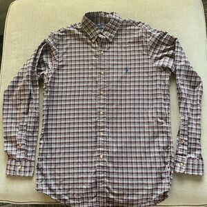 Ralph Lauren Multicolor Plaid Button Down Shirt